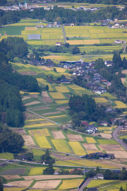 istock Rural scenery from kiriyabu mountain 1283946138