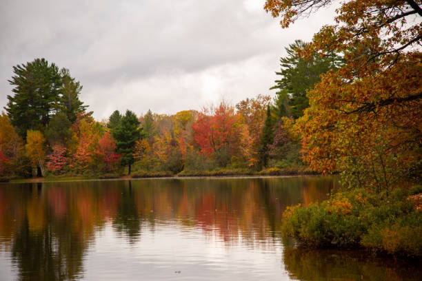 istock Michigans Upper Peninsula Near Houghton, MI in the Keweenaw Peninsula 1283955895