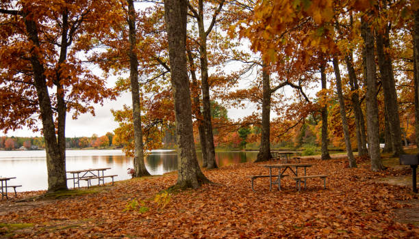 istock Michigans Upper Peninsula Near Houghton, MI in the Keweenaw Peninsula 1283955910