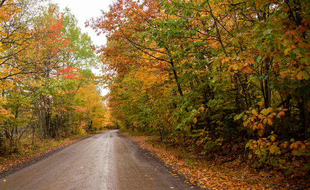 istock Michigans Upper Peninsula Near Houghton, MI in the Keweenaw Peninsula 1283956894