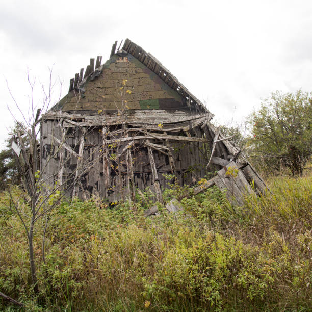 istock Michigans Upper Peninsula Old Barn/ Home, Near Manistique, MI 1283959216
