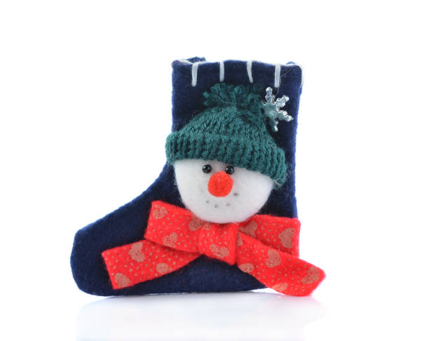 istock Christmas Socks isolated on white background 1283963563