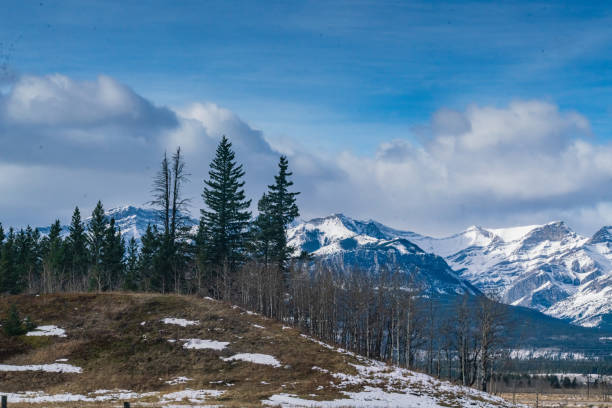 istock Rural Landscape - Looking towards the Rocky Mountains - Calgary, Alberta 1283967817
