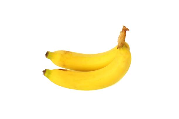 istock Banana isolated with white background. 1283978864