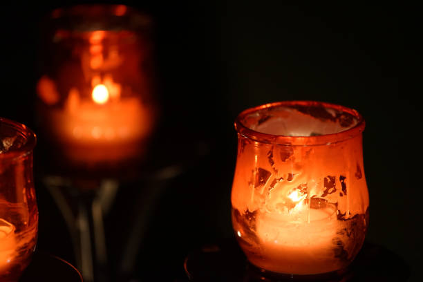 istock Light of the candle 1283990335