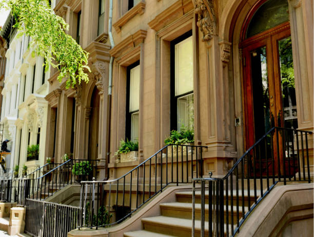 istock Brownstones. COVID-19: Stay Home concept. 1283999245