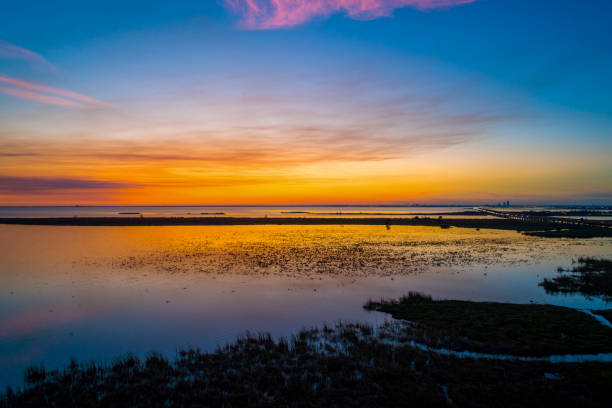 istock Bay Sunset in November 1284001322