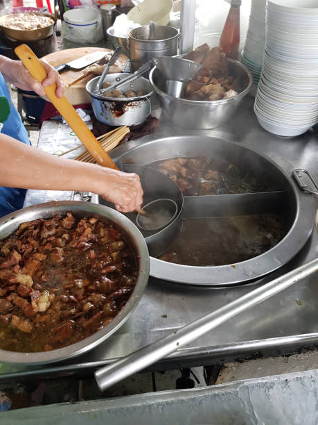 istock The process of cooking beef ball noodles 1284003087