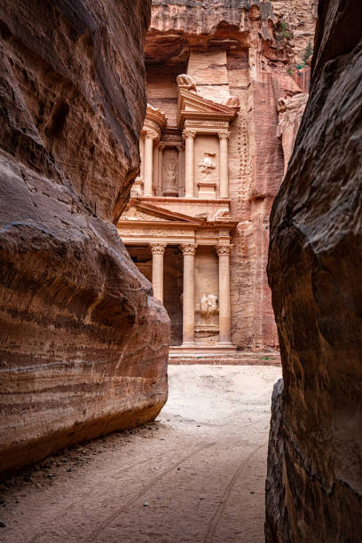 istock The Khasneh al Faroun petra jordan 1284003266