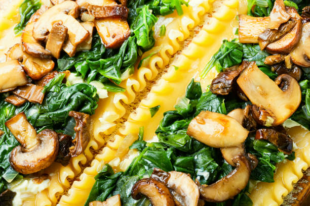 istock Close up of traditional lasagna 1284008025