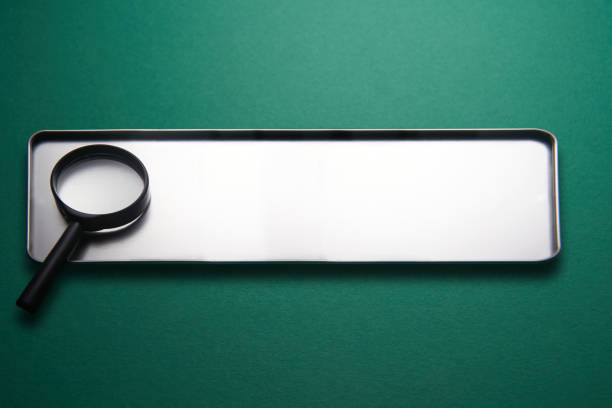 Magnifying glass on website search bar