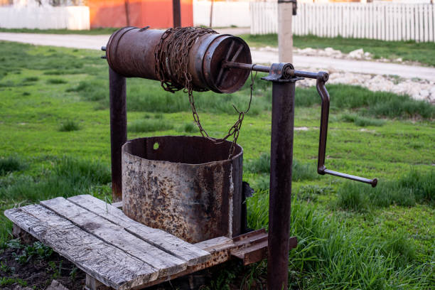 istock old makeshift well in the village 1284011775