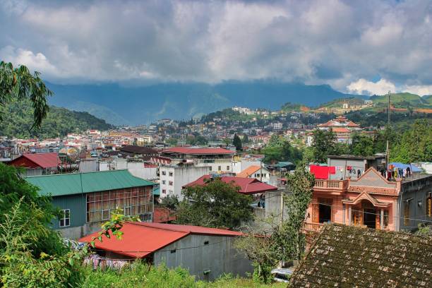 istock Sapa city in Vietnam 1284012784