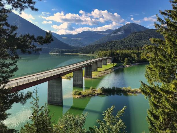 istock A bridge across Sylvenstein lake in Bavaria 1284014699