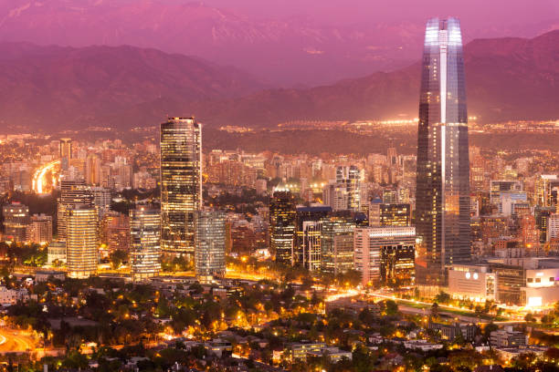istock Skyline of Santiago de Chile 1284021271