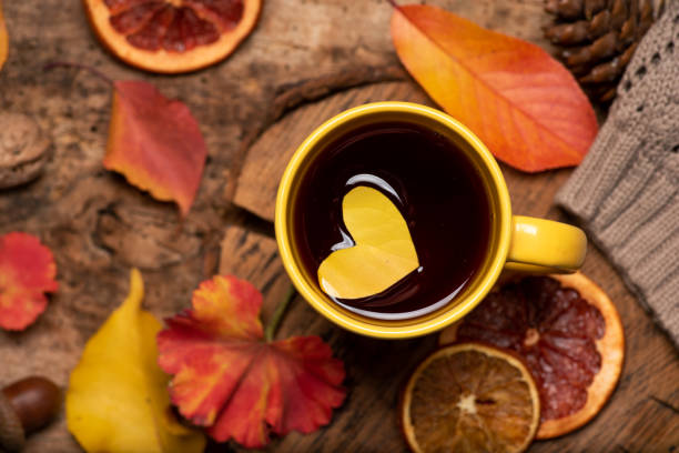 istock Autumn cozy cup of tea 1284027238
