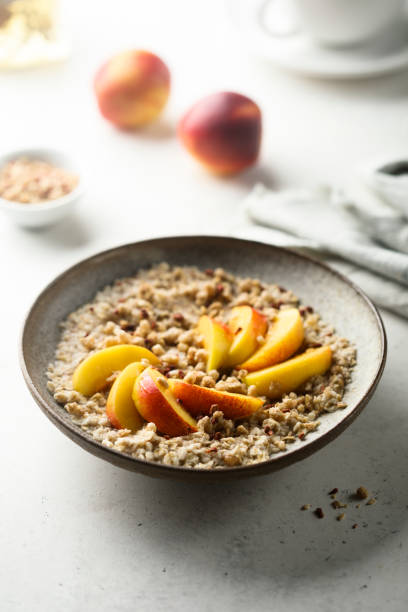 istock Oatmeal porridge 1284027603