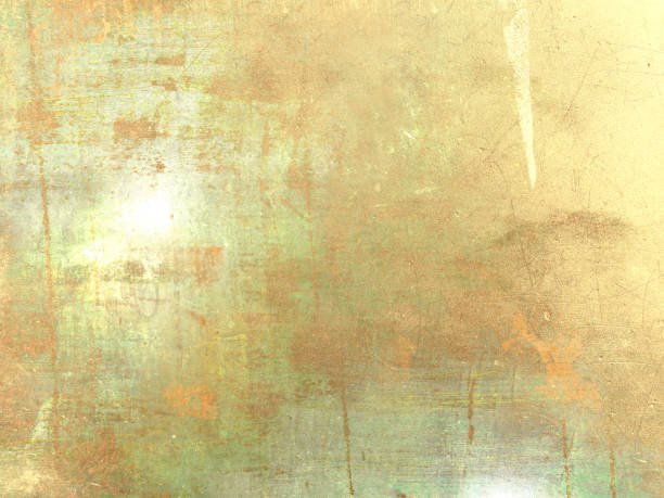 abstrakte grunge hintergrund wand textur im industriellen stil - vintage tapete - patina stock-fotos und bilder