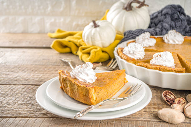 istock Traditional Autumn Pumpkin Pie 1284031462