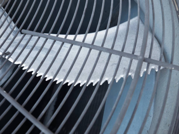 istock Ventilator cooler on biogas powerplant. Cogeneration unit 1284038854