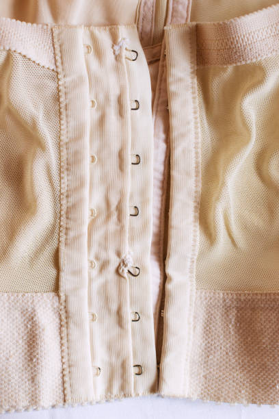 istock Fragment of women's old lingerie 1284041691