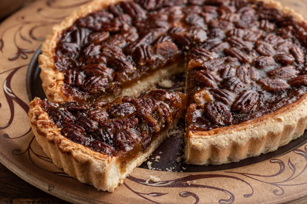 istock Slice of Pecan Tart 1284042832
