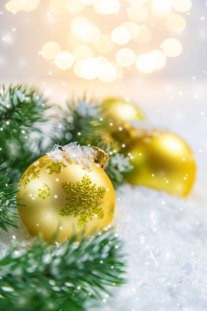 istock Merry Christmas Holidays greeting card background. Selective focus. 1284045838