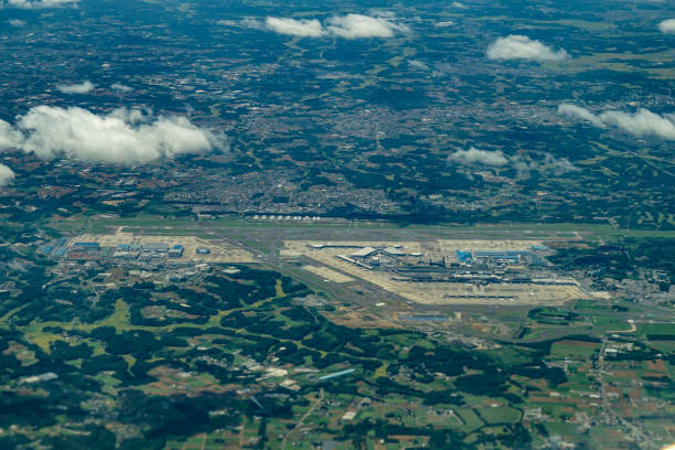 istock Narita International Airport (taken from an airplane) 1284050137