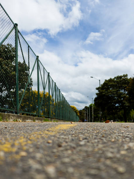istock Bikeway in park with sunny day 1284050906