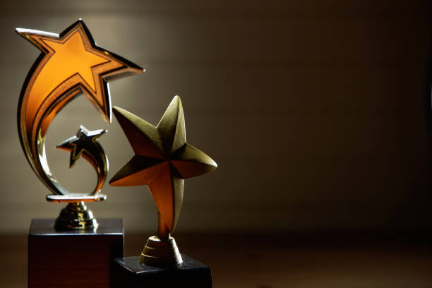 istock star shape trophy on the wood background 1284059487