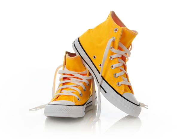 istock Youthful canvas sneakers 1284061577