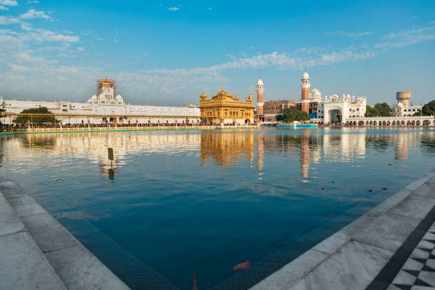 istock Golden Temple in Amritsar, India. Sikh Historical Temple 1284064975