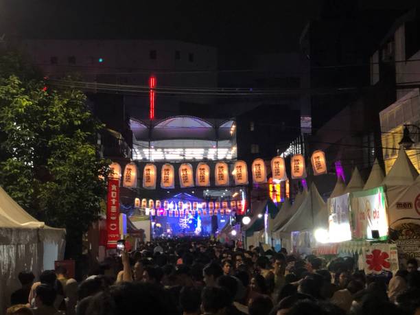 istock Japanese Festival Night 1284070435