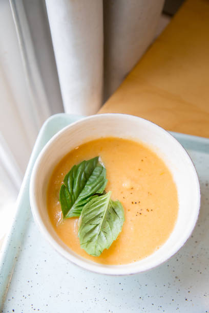 istock Tomato and Cauliflower Pureed Soup 1284072297