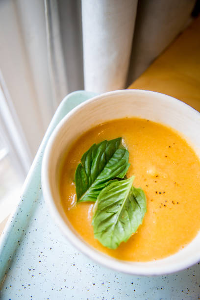 istock Tomato and Cauliflower Pureed Soup 1284072299