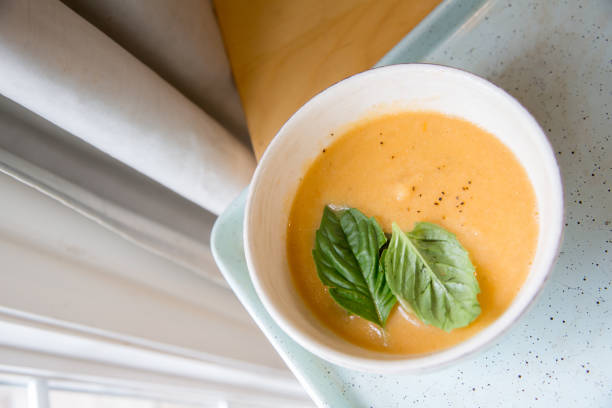istock Tomato and Cauliflower Pureed Soup 1284072316