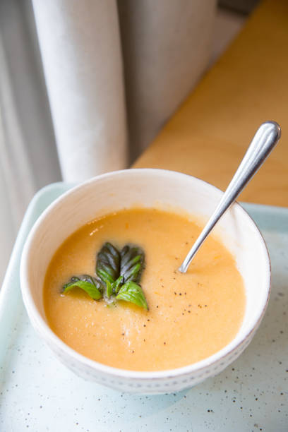 istock Tomato and Cauliflower Pureed Soup 1284072322