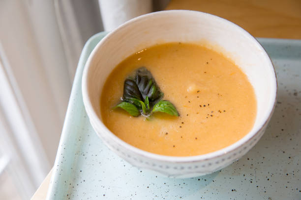 Tomato and Cauliflower Pureed Soup