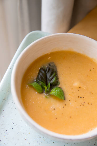 istock Tomato and Cauliflower Pureed Soup 1284072345