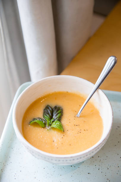 istock Tomato and Cauliflower Pureed Soup 1284072379