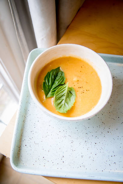 istock Tomato and Cauliflower Pureed Soup 1284072386