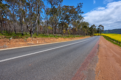 Lasseter Highway and Luritja Road junction, Northern Territory.