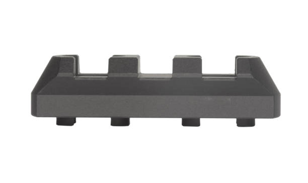 istock Profile of an assault rifle accessory rail 1284084763