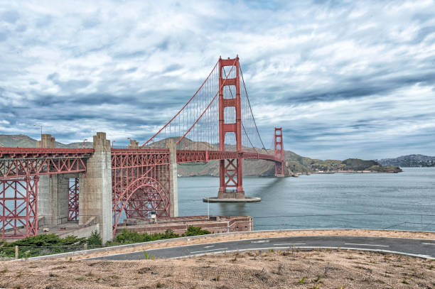 Golden Gate Bridge view from San Francisco Overlook
