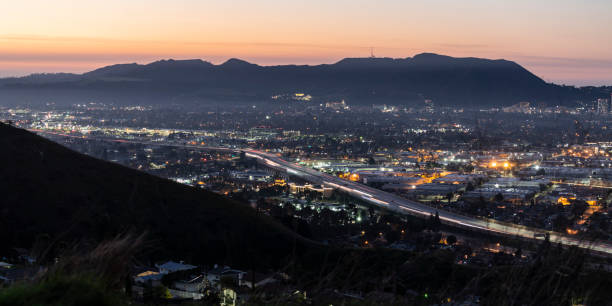 Burbank and Los Angeles Panorama