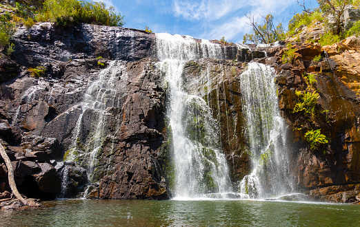 The picturesque Mckenzie Falls, in the heart of the Grampians, in western Victoria, Australia.