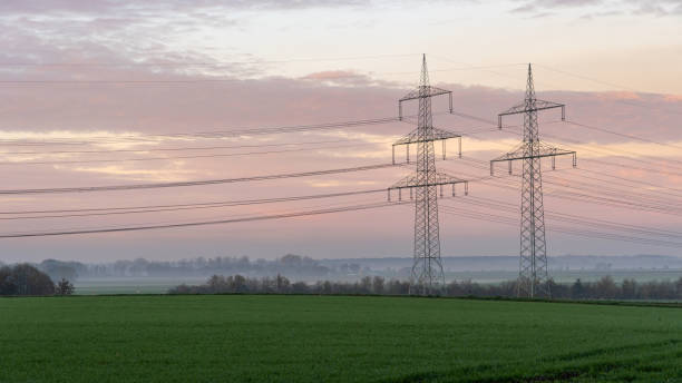 istock Sunset in rural region 1284101837