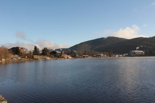 istock Winter Day at Titisee in the Black Forest 1284101975