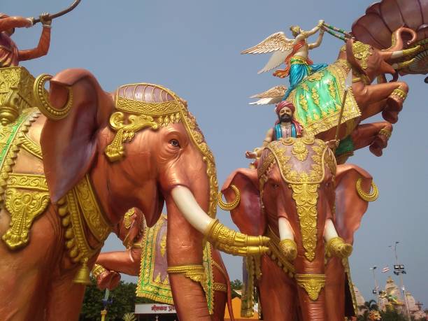 istock Hindu temple from nilakanth dhan poicha Gujarat 1284108525