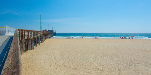 istock Pier and Beach- Newport Beach, California 1284110220
